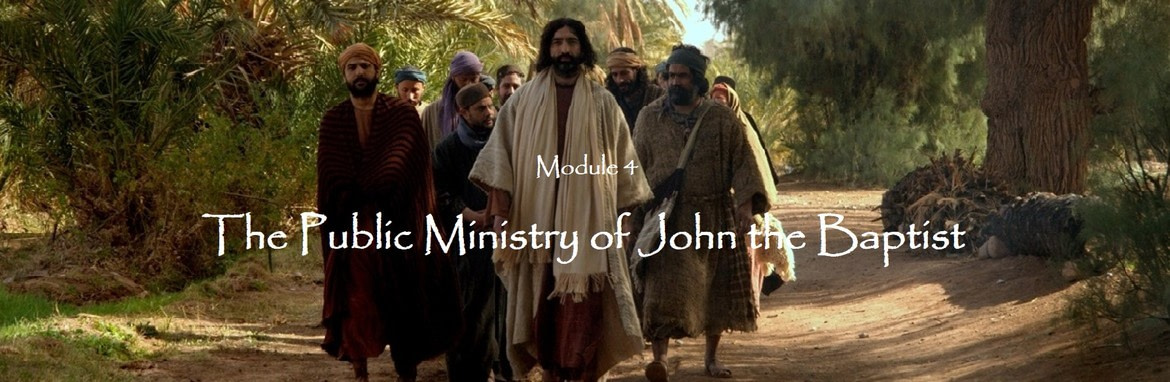 the ministry of john the baptist