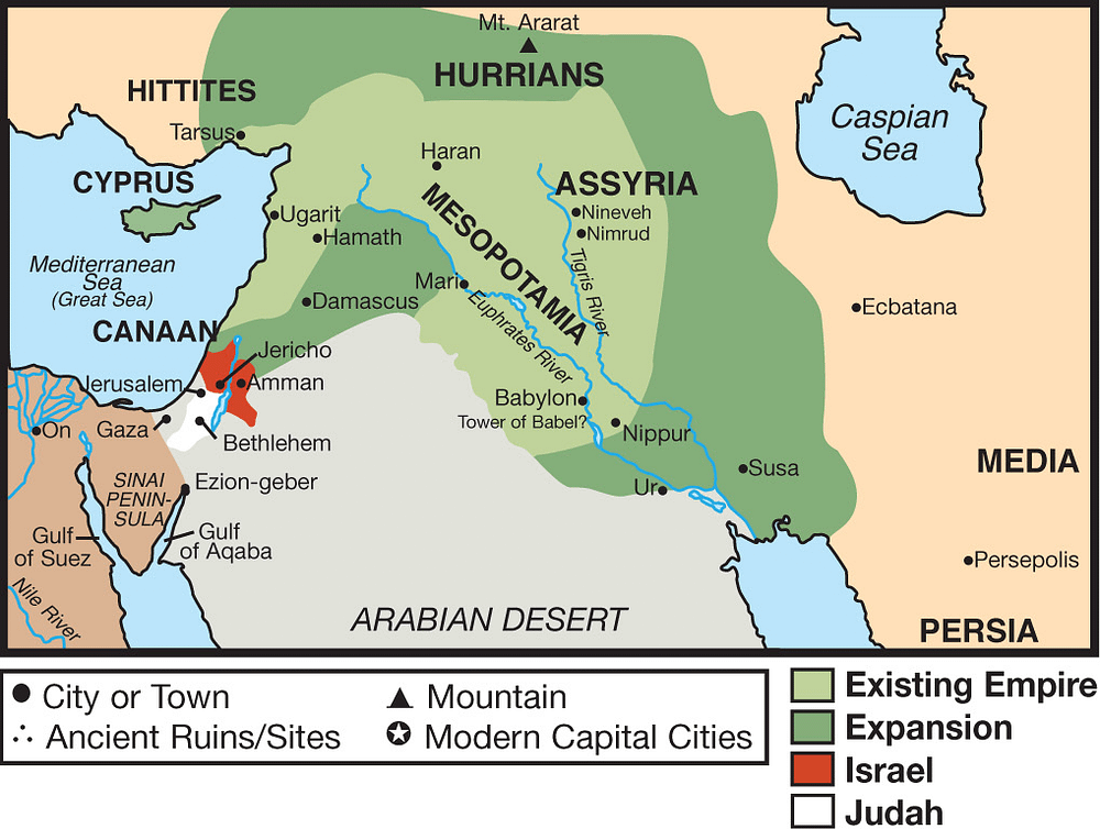 Assyrian Empire 745-681 BC