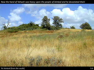 1 Samuel 5 Slide (30) 1 Samuel 5:6