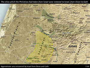 1 Samuel 7 Slide (77) 1 Samuel 7:14