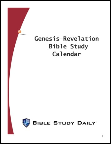 Genesis - Revelation