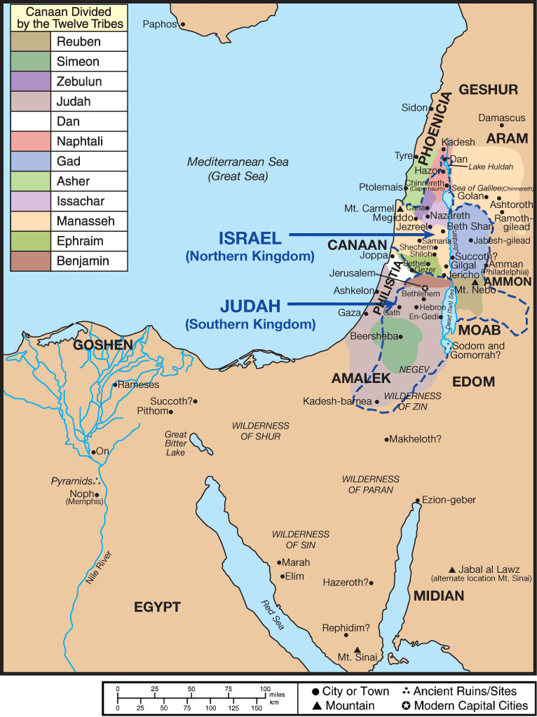 Holy Land Divided Kingdom