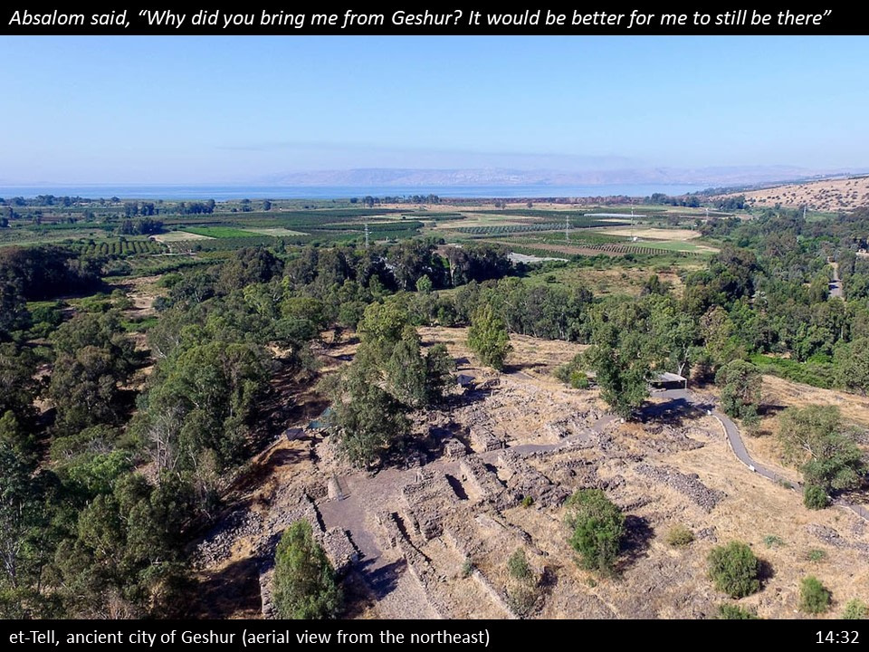 2 Samuel 14 (79) 2 Samuel 14:32