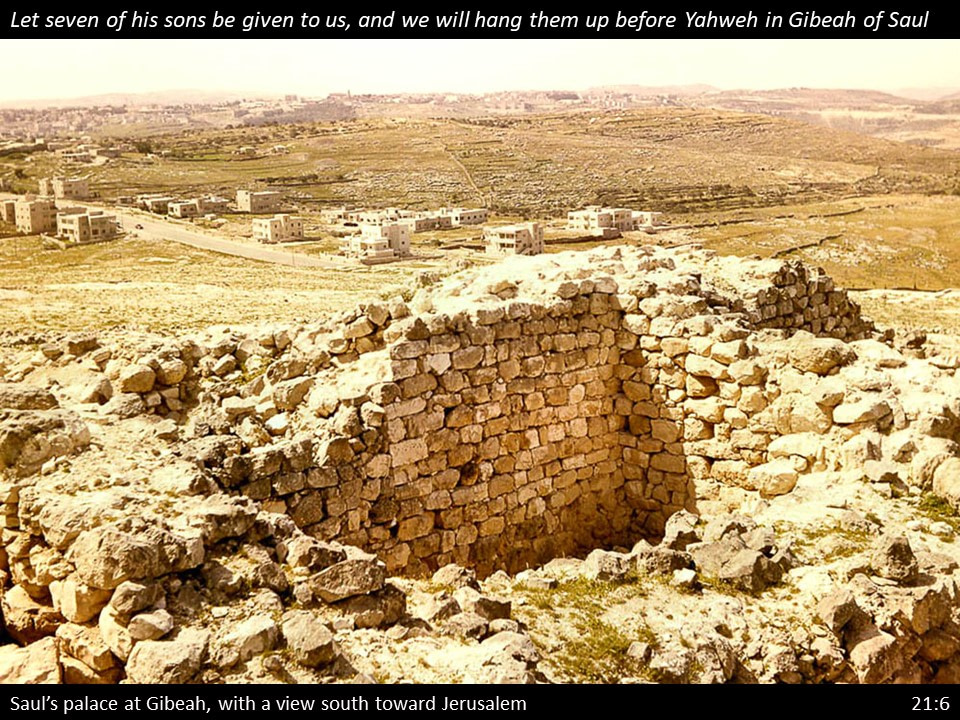 2 Samuel 21 (29) 2 Samuel 21:6