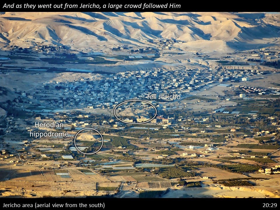 Matthew 20 Slide (79) Matthew 20:29