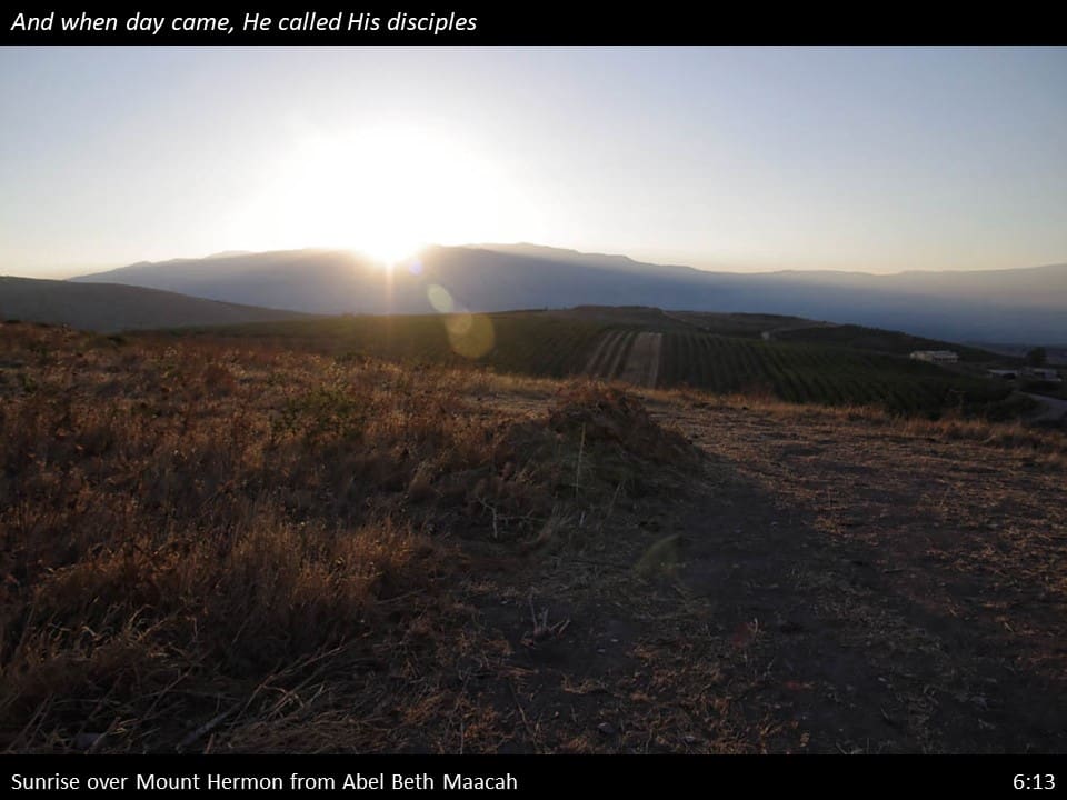 Luke 6 Slide (38) Luke 6:13
