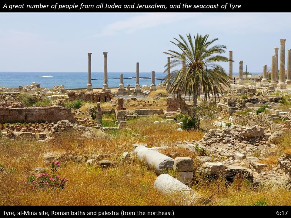 Luke 6 Slide (61) Luke 6:17