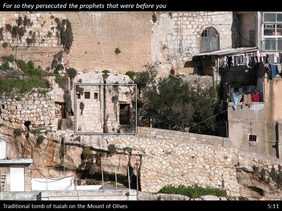 Matthew 5 Slide (24) Matthew 5:11