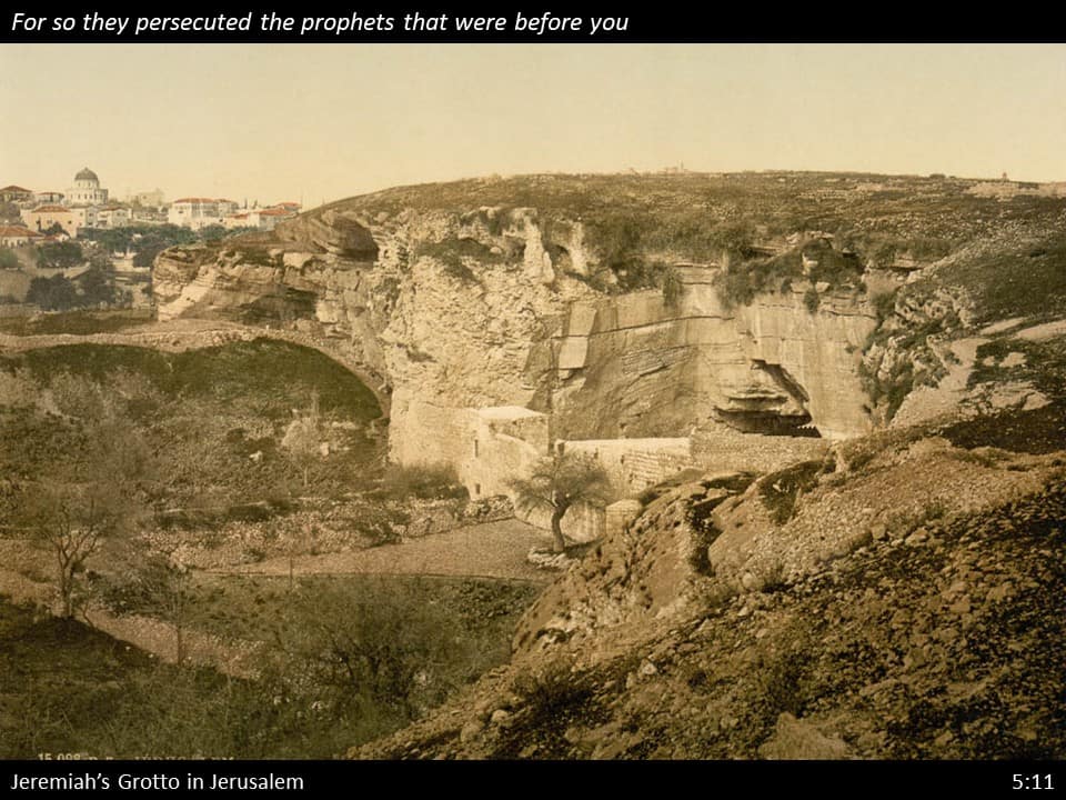 Matthew 5 Slide (25) Matthew 5:11