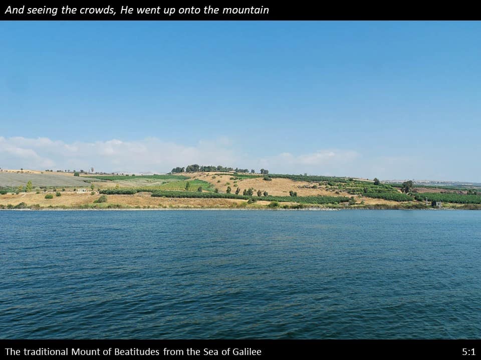 Matthew 5 Slide (5) Matthew 5:1