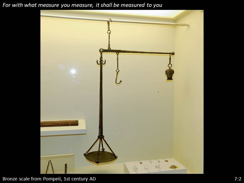 Matthew 7 Slide (4) Matthew 7:2