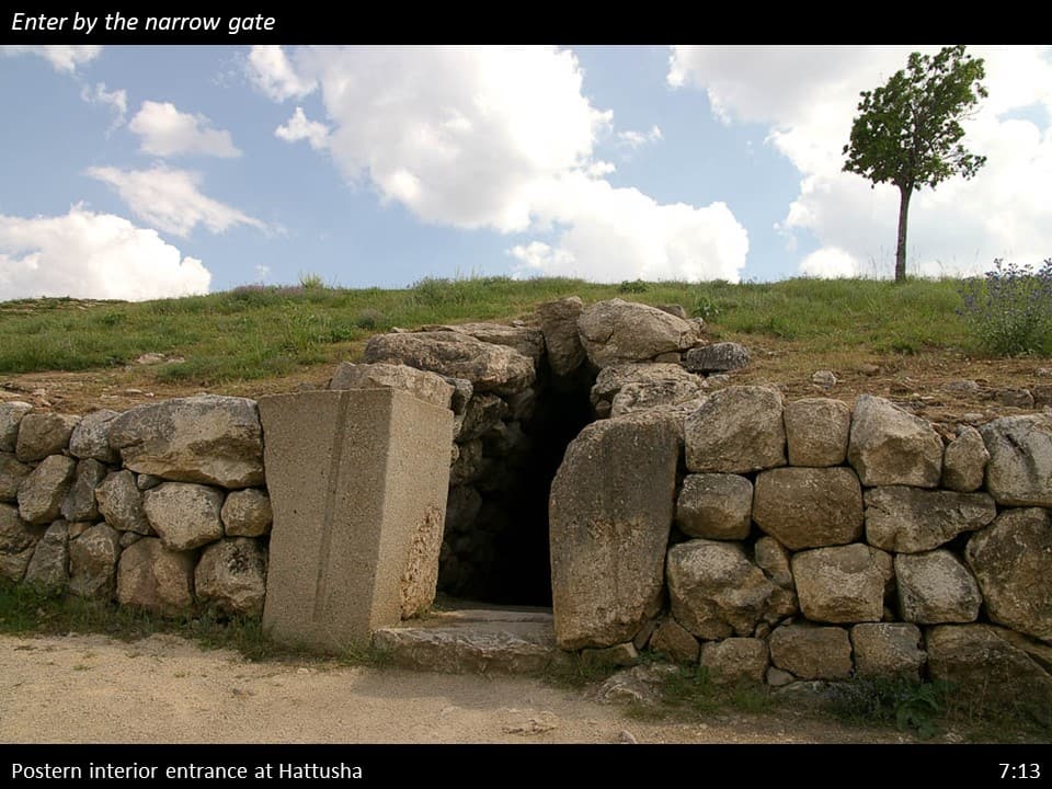 Matthew 7 Slide (55) Matthew 7:13