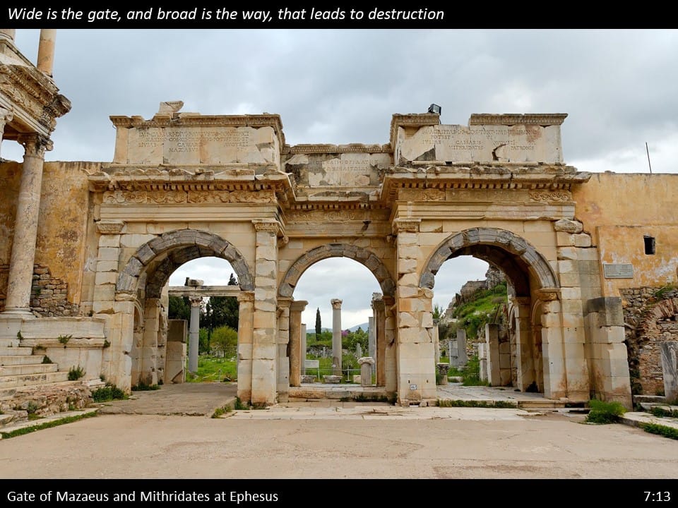 Matthew 7 Slide (61) Matthew 7:13