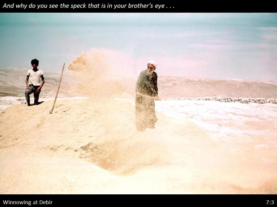 Matthew 7 Slide (9) Matthew 7:3